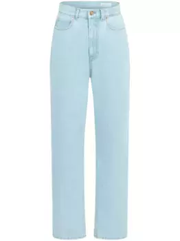 Джинсы бойфренды с завышенной талией Nina Ricci, синий