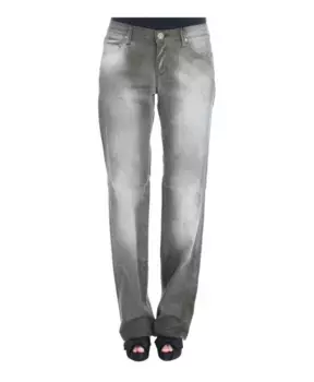 Джинсы бойфренды свободного кроя Ermanno Scervino, серый