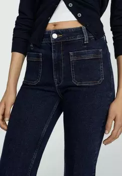 Джинсы Bootcut ALEX Mango, темно-синий