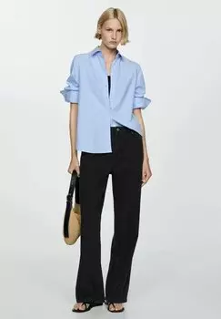 Джинсы Bootcut Arletita Mango, черный деним
