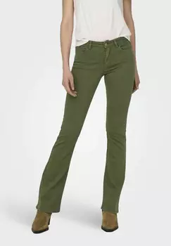 Джинсы Bootcut BEINSCHNITT ONLBLUSH MID COL RP ONLY, хаки