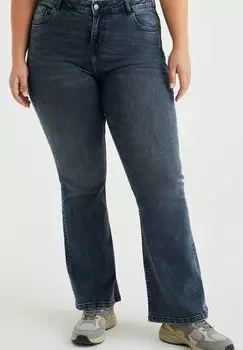 Джинсы Bootcut BLUE RIDGE CURVE WE Fashion, цвет blue