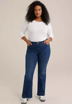Джинсы Bootcut BLUE RIDGE WE Fashion, темно-синий