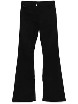 Джинсы bootcut Courrges, черный