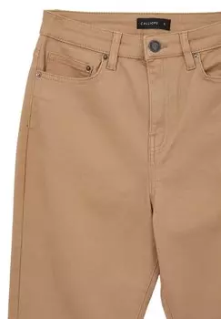 Джинсы Bootcut Cropped Flare Calliope, бежевые