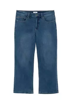 Джинсы Bootcut длиной 7/8 с эффектом Bodyforming Sheego, цвет Blue Denim