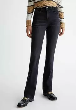 Джинсы Bootcut ECO FRIENDLY LIU JO, черный деним