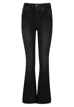 Джинсы Bootcut EMILY FLARE JR America Today, цвет Mottled Black