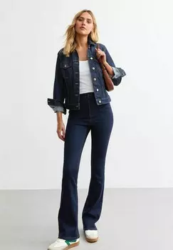 Джинсы Bootcut ENHANCE QUINN New Look, темно-синий