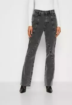 Джинсы Bootcut Even&Odd, серый деним