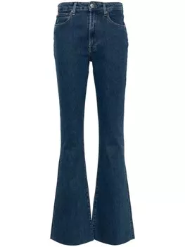 Джинсы bootcut Farrah с завышенной талией 3x1, синий