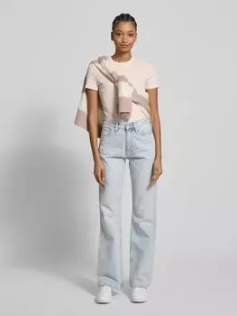 Джинсы bootcut fit из чистого хлопка, модель 'AUTHENTIC' Calvin Klein Jeans, светло-голубой