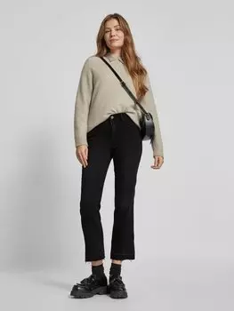 Джинсы Bootcut fit с пятью карманами Milano Italy, черный