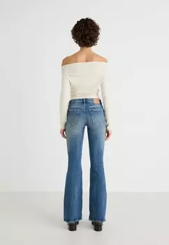 Джинсы Bootcut FLAME LOW FLARED Weekday, синий