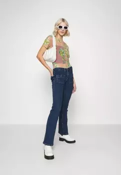 Джинсы Bootcut FLASHBACK LOW RIDER The Ragged Priest, синий деним