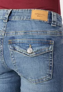 Джинсы Bootcut Gina Tricot, синий деним