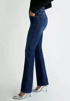 Джинсы Bootcut HIGH-RISE LIU JO, синий деним