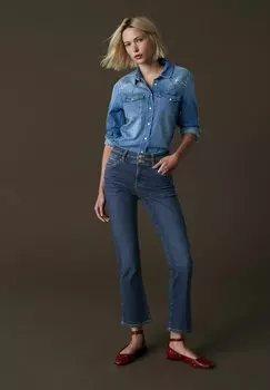 Джинсы Bootcut LIFT AND SHAPE Next, синий