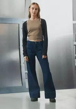 Джинсы Bootcut LMTD, темно-синий деним