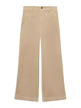 Джинсы Bootcut MANGO Catherip, нюд