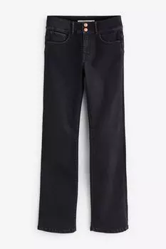 Джинсы Bootcut моделирующие силуэт Next, черный