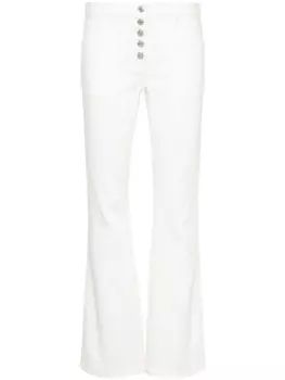Джинсы bootcut Multiflex Courrges, белый