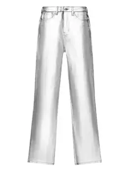Джинсы bootcut Odette RTA, серебяный