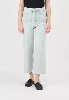 Джинсы Bootcut PALAZZO Good American, синий деним