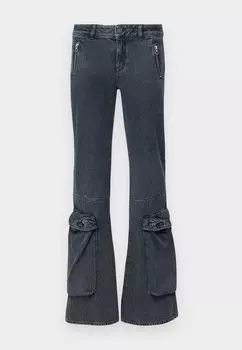 Джинсы Bootcut POKY 2 Diesel, черный деним