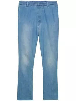 Джинсы bootcut Prada, синий
