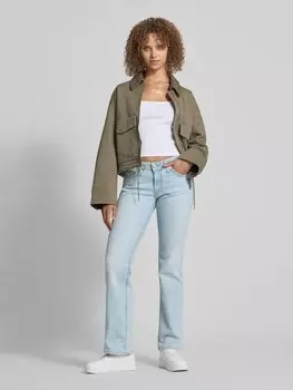 Джинсы Bootcut с 5-карманным дизайном Levi's, светло-голубой