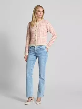 Джинсы Bootcut с 5-карманным дизайном MAC, синий