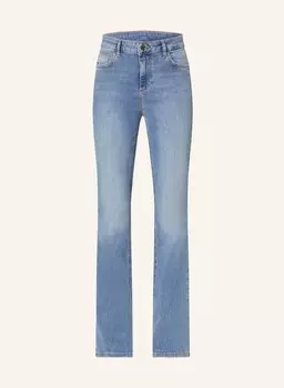Джинсы bootcut с драгоценными камнями LIU JO, цвет 78526 Den.Blue sw match wa