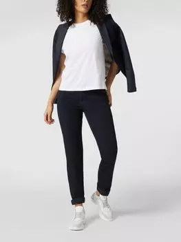 Джинсы bootcut с контрастными швами, модель 'DOLLY' Angels, темно-синий