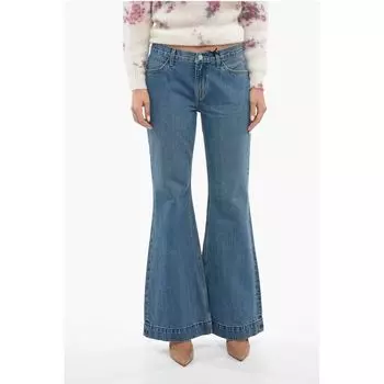 Джинсы Bootcut с низкой талией в стиле 70-х, 32 см Re/Done, Blue