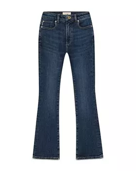 Джинсы Bootcut с высокой посадкой для девочек DL1961 (цвет: Seacliff) - Big Kid, синий