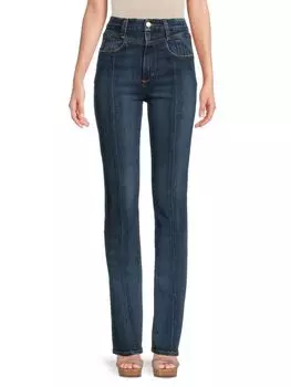 Джинсы Bootcut с высокой посадкой Highway Joe'S Jeans, синий