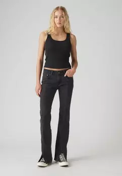 Джинсы Bootcut SEAMED SUPERLOW BOOT Levi's®, черный деним