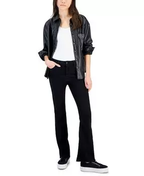 Джинсы Bootcut со средней посадкой для юниоров Celebrity Pink, цвет Black Rinse