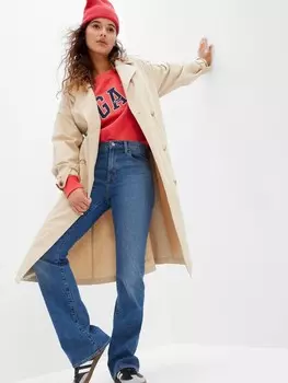 Джинсы bootcut со средней посадкой Gap, синий