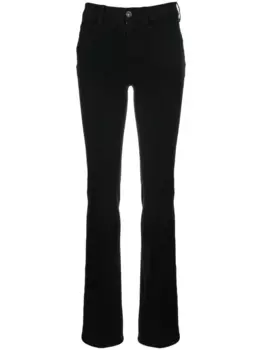 Джинсы bootcut средней посадки LIU JO, черный