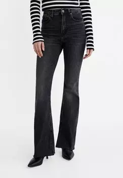 Джинсы Bootcut Stretch-Schlag Stradivarius, цвет dark grey