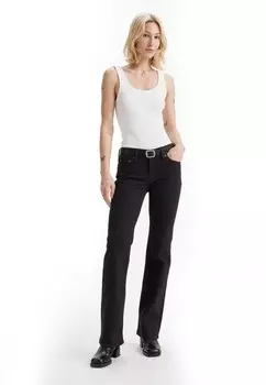 Джинсы Bootcut SUPERLOW Levi's, черный деним
