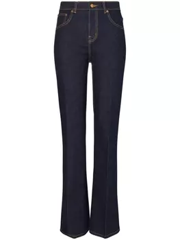 Джинсы bootcut Tory Burch, синий