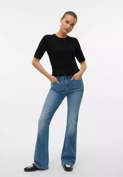 Джинсы Bootcut VMGIGI HOHE Vero Moda, цвет Medium Blue Denim
