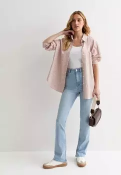 Джинсы Bootcut WAIST ENHANCE QUINN BOOTCUT New Look, синий