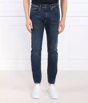 Джинсы Boss Orange Taber на молнии, синий