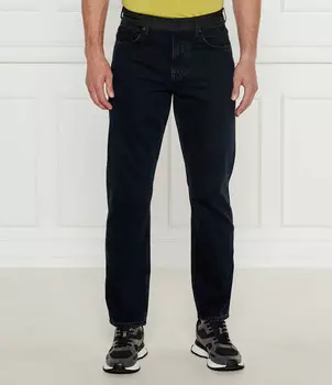 Джинсы BOSS ORANGE TROY Tapered fit, темно-синий