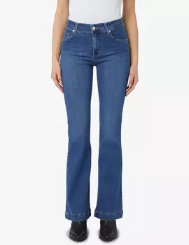 Джинсы ботинка Elizabeth Ascot, синий