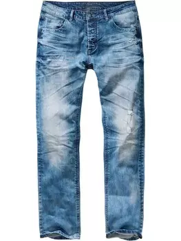 Джинсы Brandit, цвет blue washed